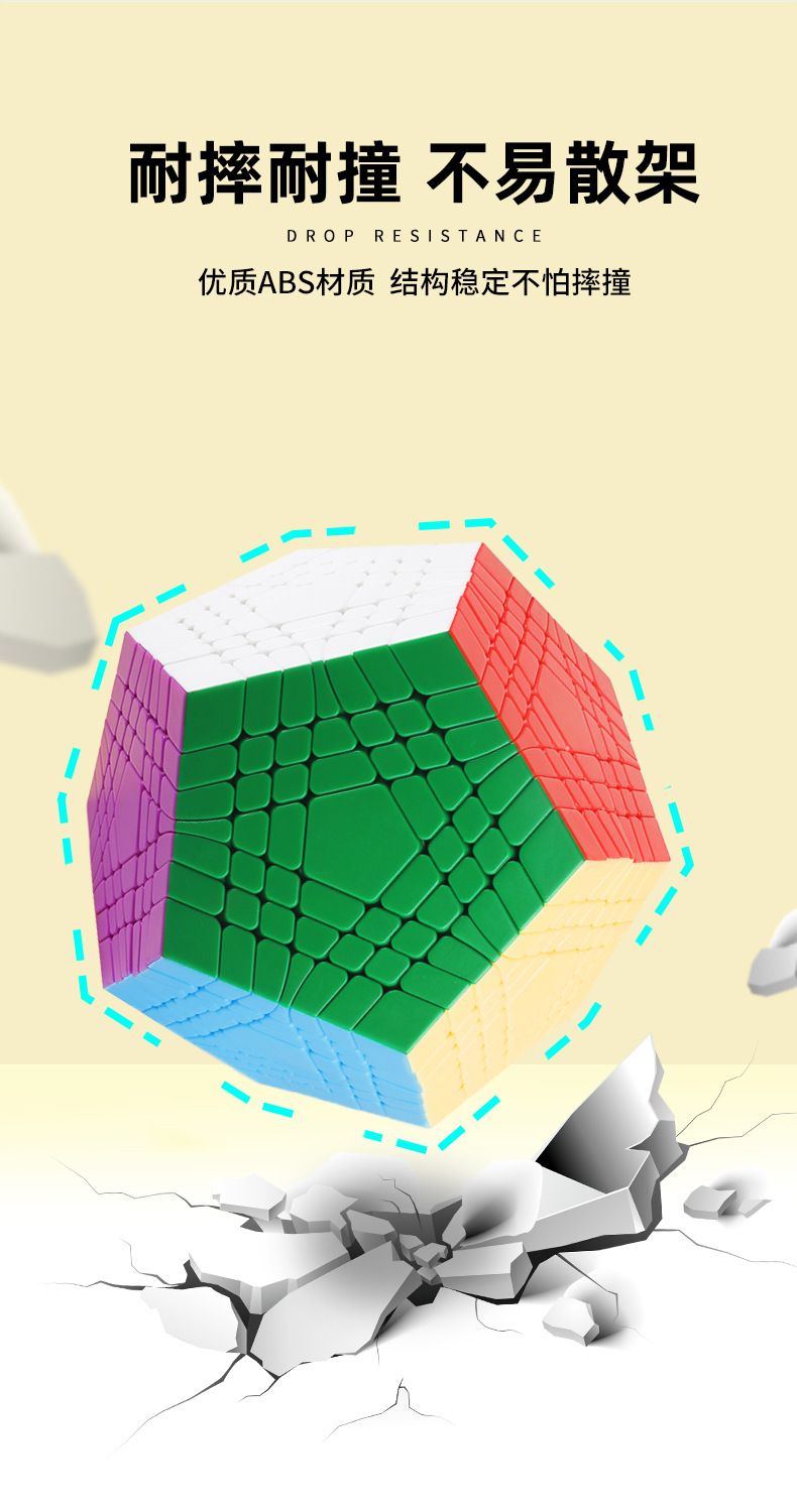 (image for) SengSo Teraminx Magic Cube Stickerless