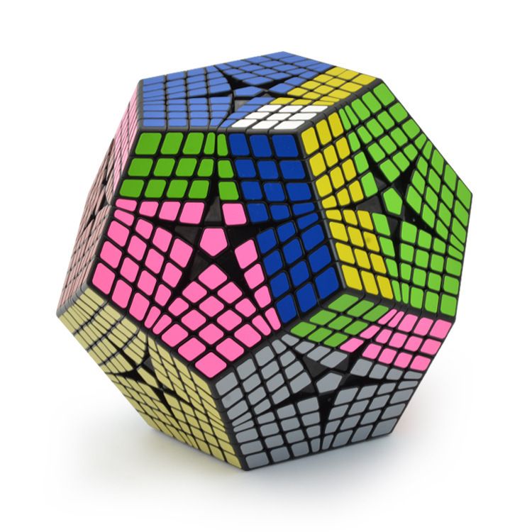 (image for) SENGSO 8-Layers Kilominx Cube Black