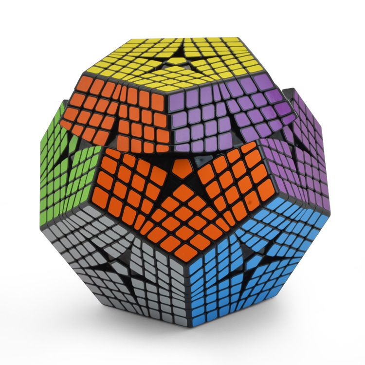 (image for) SENGSO 8-Layers Kilominx Cube Black