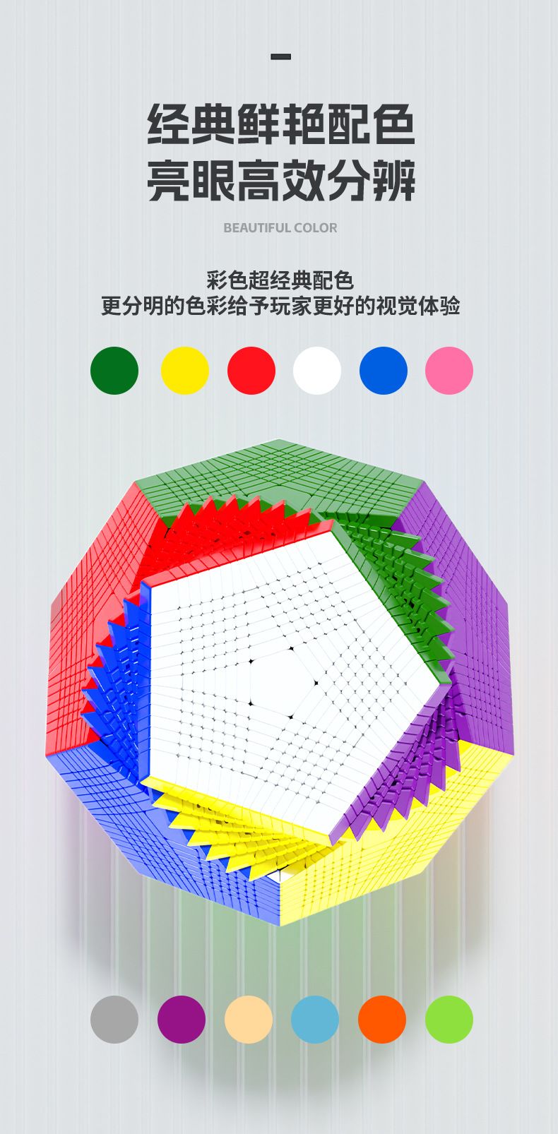 (image for) SENGSO 15-Layers Megaminx Cube Stickerless