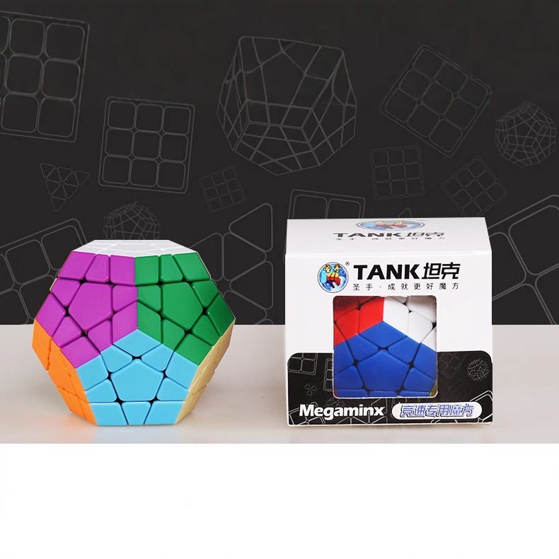 (image for) ShengShou TANK Frosted Megaminx Stickerless Cube