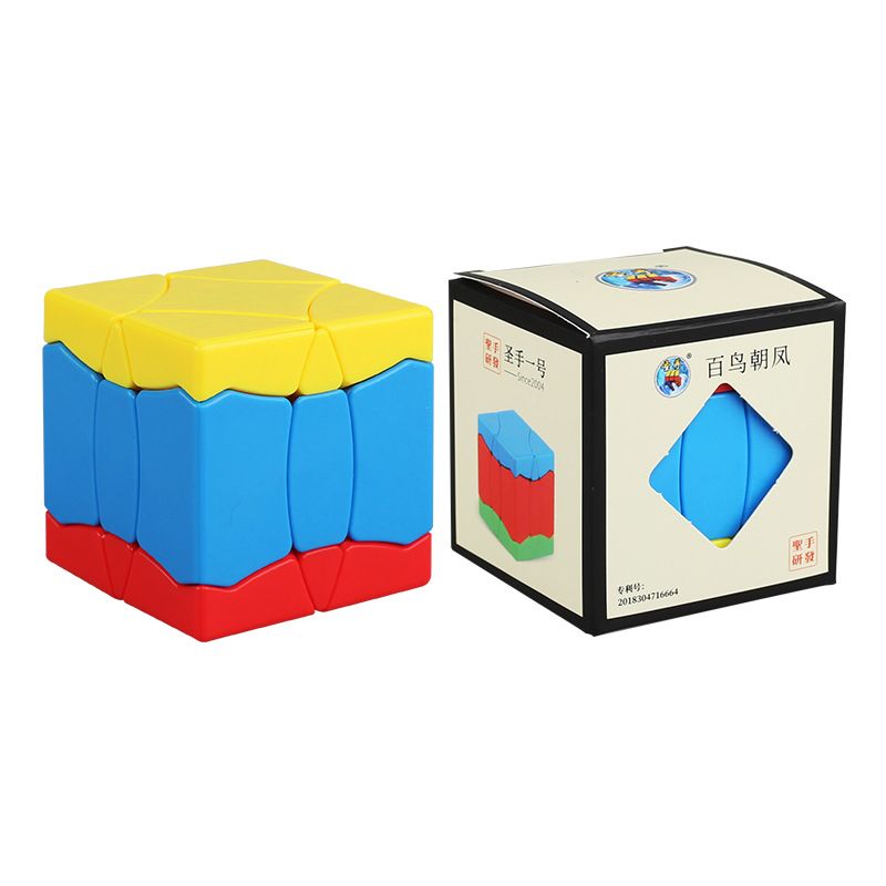 (image for) SENGSO Phoenix Megaminx Cube Stickerless - Random Color Scheme