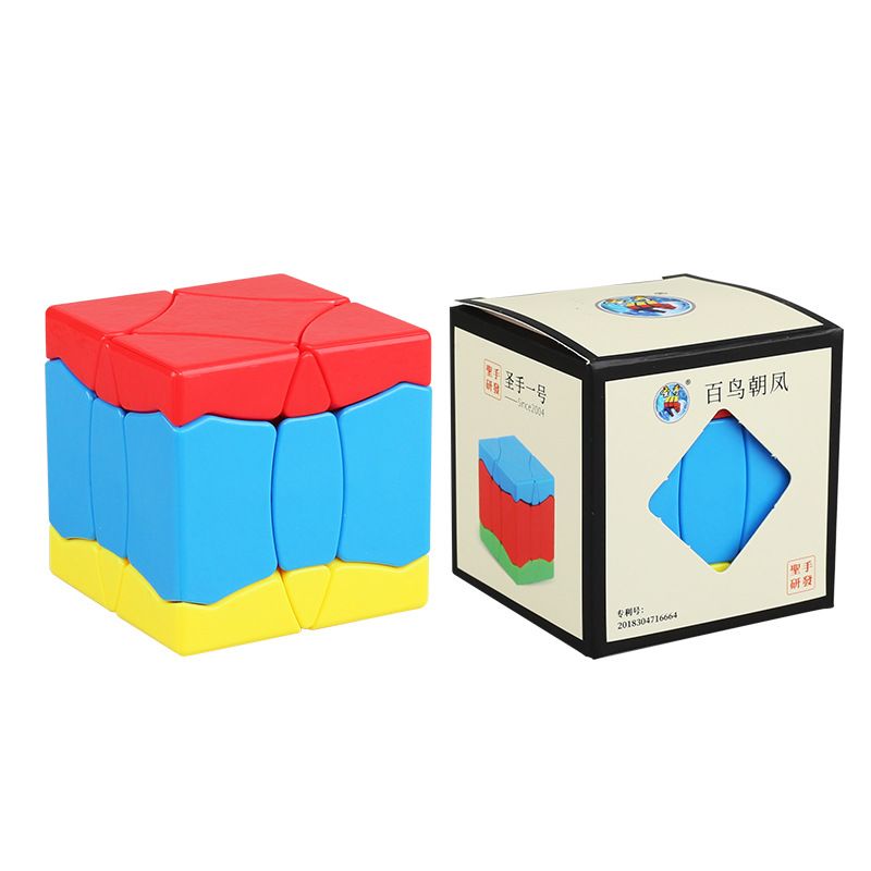 (image for) SENGSO Phoenix Megaminx Cube Stickerless - Random Color Scheme
