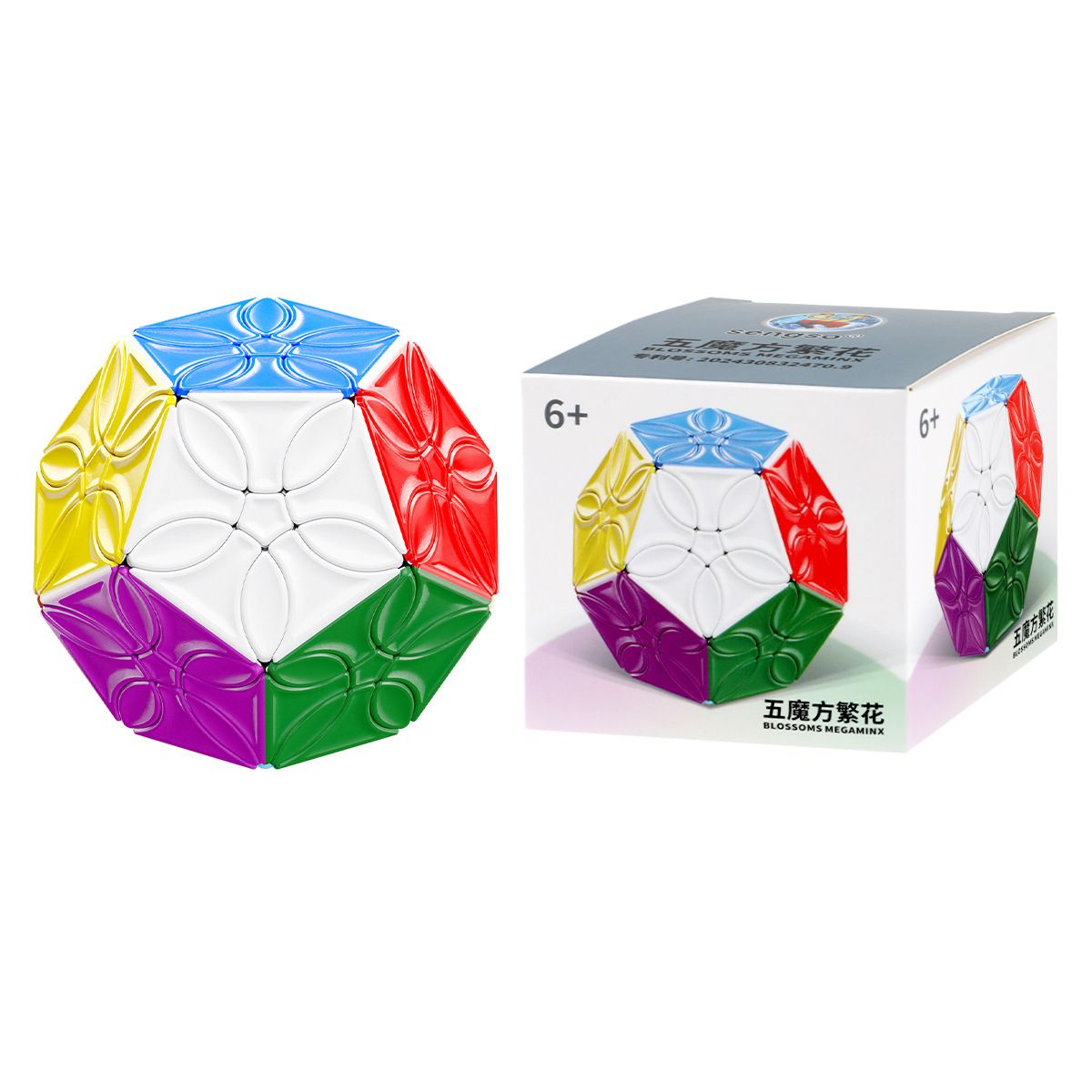 (image for) SengSo Blossoms Megaminx Cube