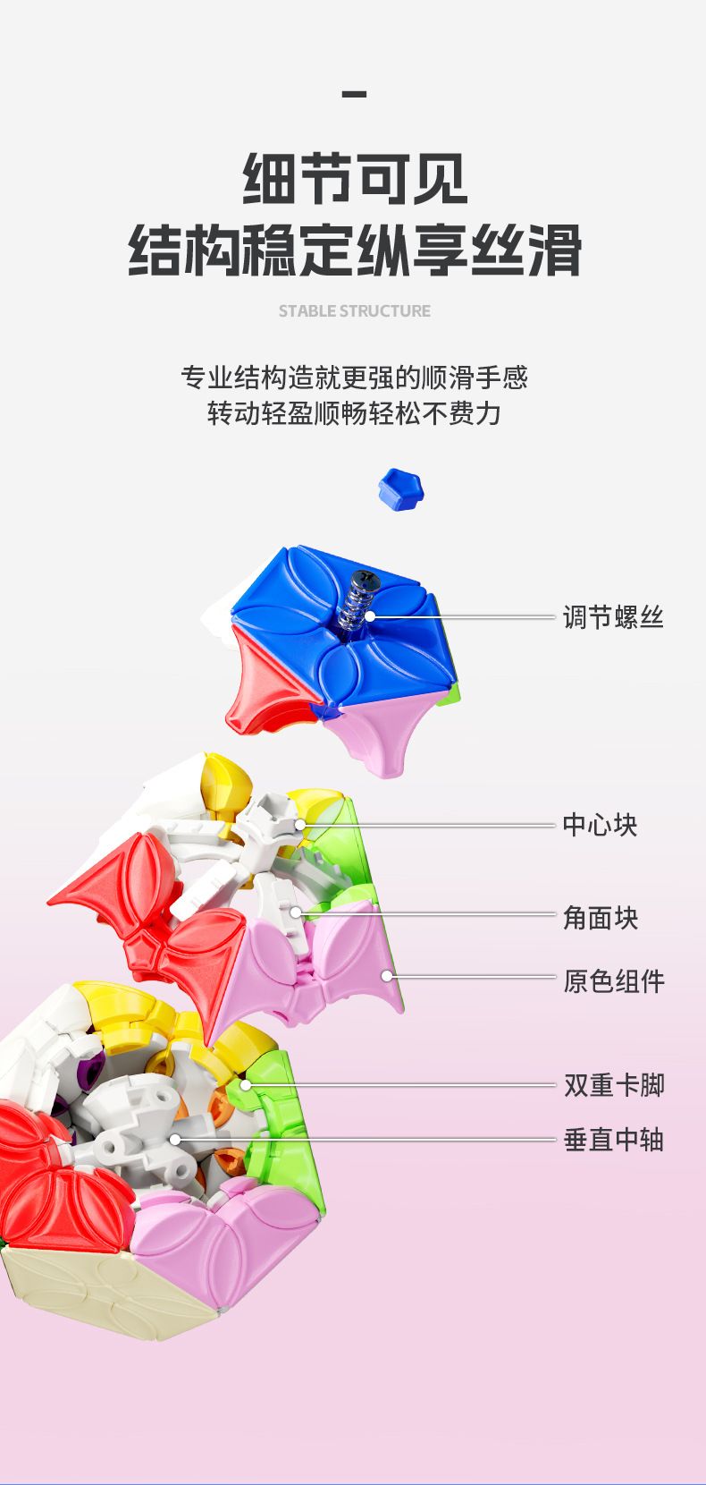 (image for) SengSo Blossoms Megaminx Cube