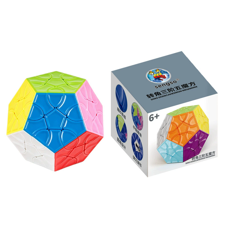 (image for) SengSo Dino Dodecahedron Megaminx