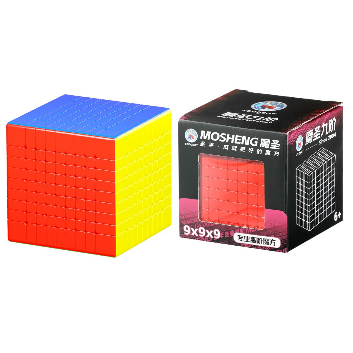 (image for) MoSheng 9x9x9 Magic Cube Stickerless