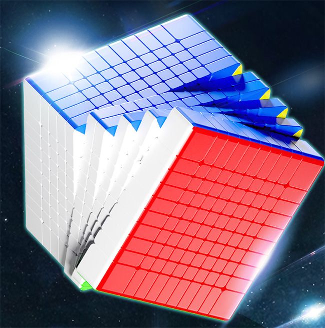 (image for) MoSheng 10x10x10 Magic Cube Stickerless
