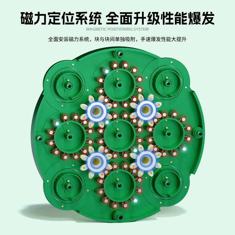 (image for) SengSo Dragon Scale Magnetic Magic Clock Limited Edition Miracle Green