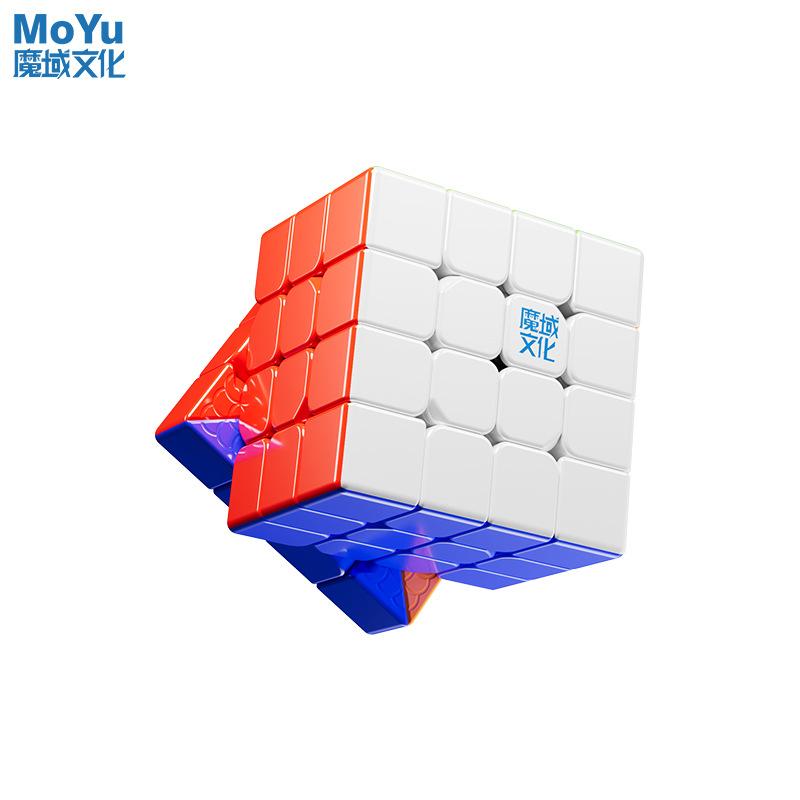 (image for) MoYu AOSHU V7 4x4 Magnetic Speed Cube, Single/Double/Triple Track Magnetic System, Magic Coat Version Optional