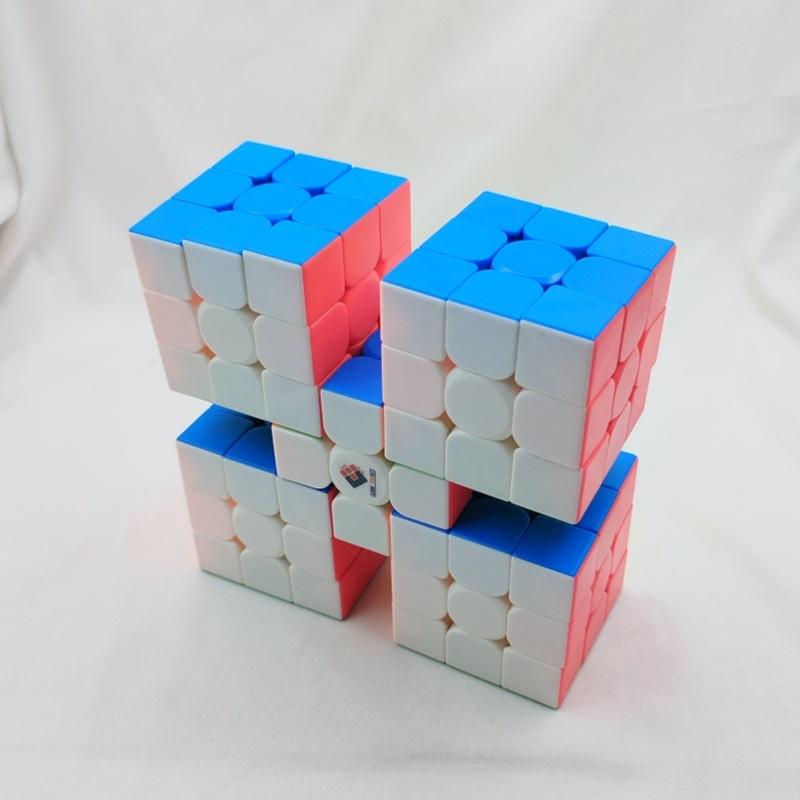 (image for) CubeTwist 5‑Connected Bridge‑Linked Siamese 3x3 Cube, Restricted Rotation High‑Difficulty Twisty Puzzle