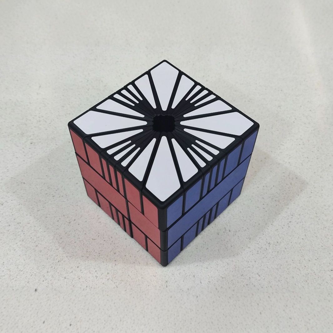 (image for) 3D 3-Layers Square-5 Cube