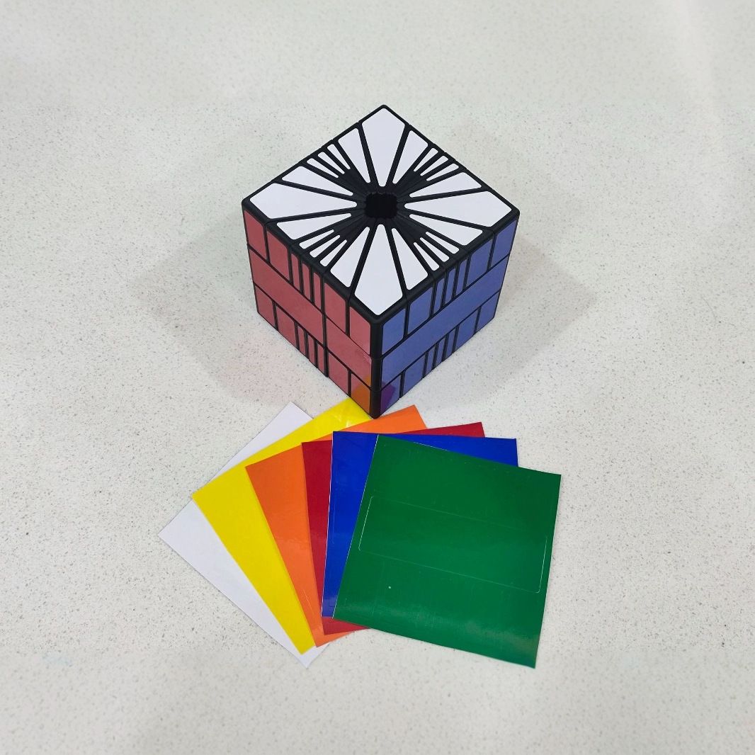 (image for) 3D 3-Layers Square-5 Cube