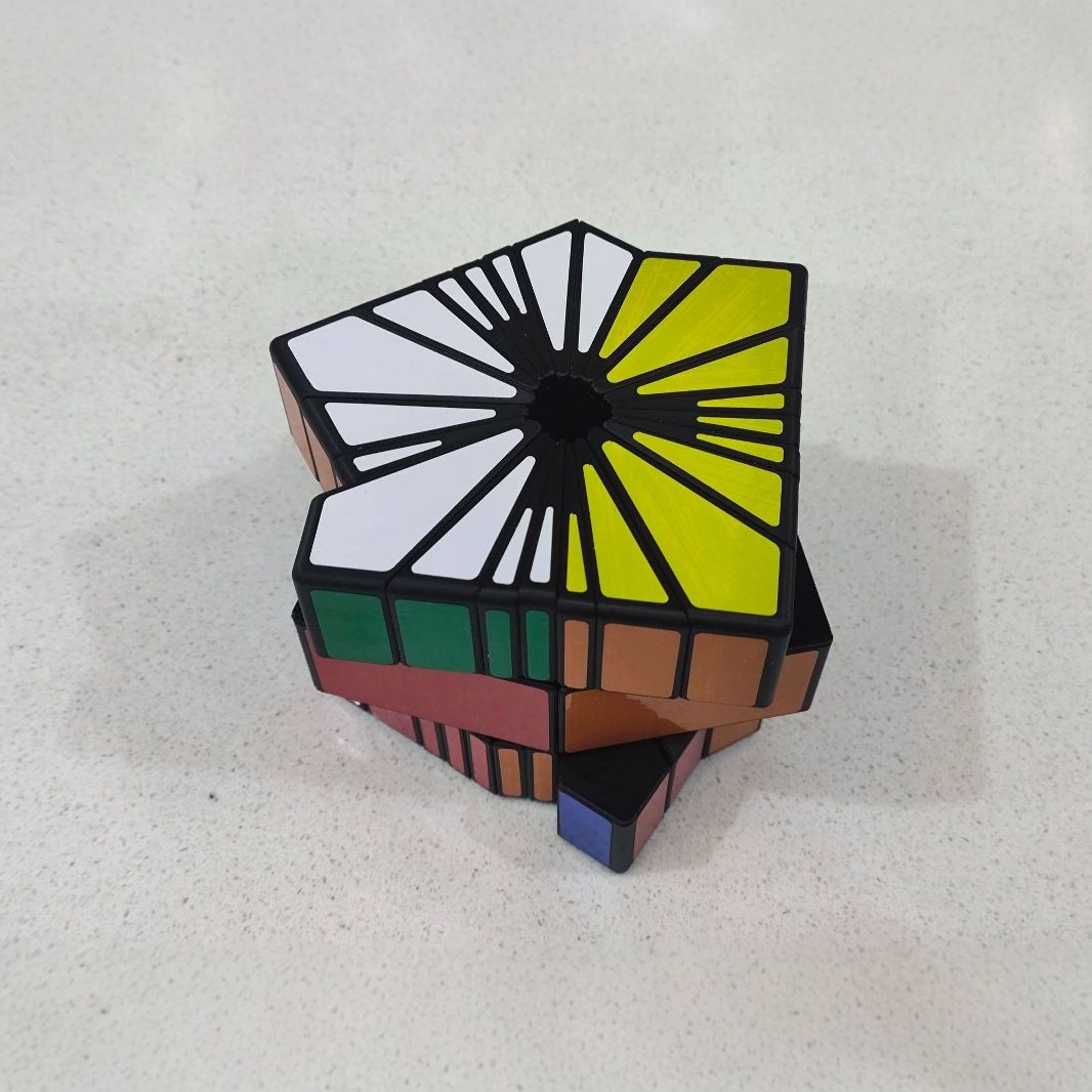 (image for) 3D 3-Layers Square-5 Cube