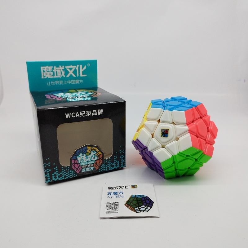 (image for) MoYu Meilong Megaminx Cube, 2x2 / 3x3 Dodecahedron Puzzle Cube, Irregular 12-Sided Magic Cube
