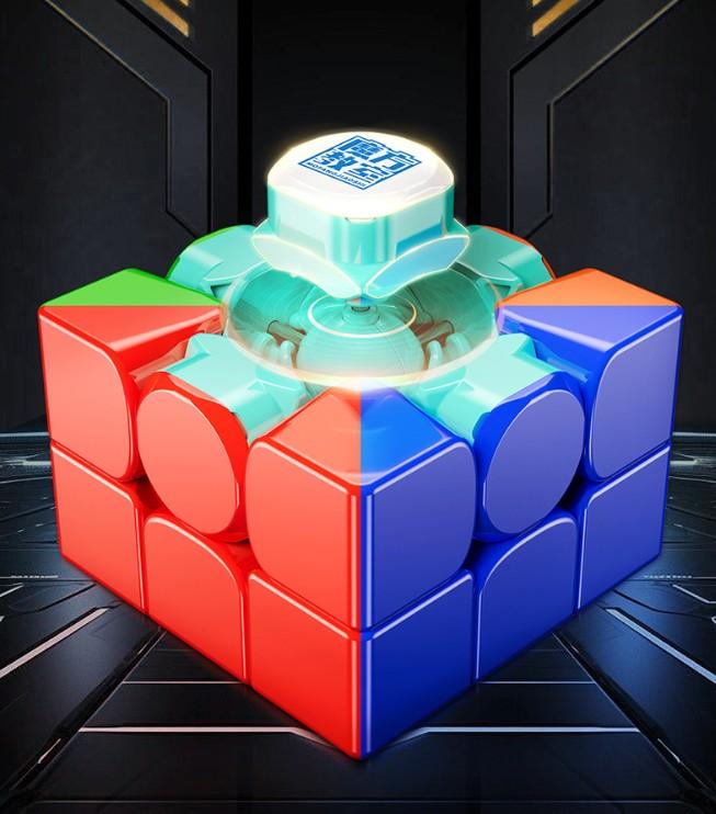 (image for) MoYu RS3M V5 3x3 Magnetic Speed Cube, MagLev Ball Core Magic Coat, Competition Professional Puzzle Cube