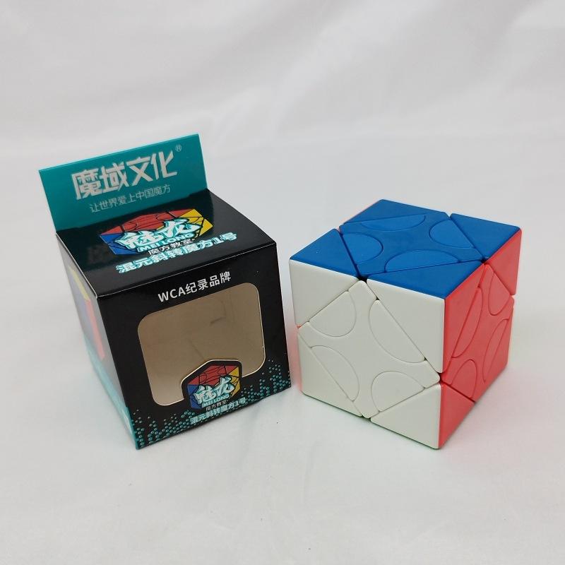 (image for) MoYu Meilong Mixup Skewb Cube, Irregular Twisty Puzzle Cube 60mm (Version 1 / 2 /3 Optional)