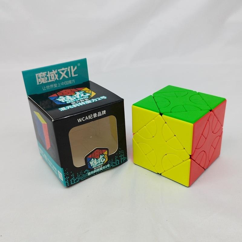 (image for) MoYu Meilong Mixup Skewb Cube, Irregular Twisty Puzzle Cube 60mm (Version 1 / 2 /3 Optional)