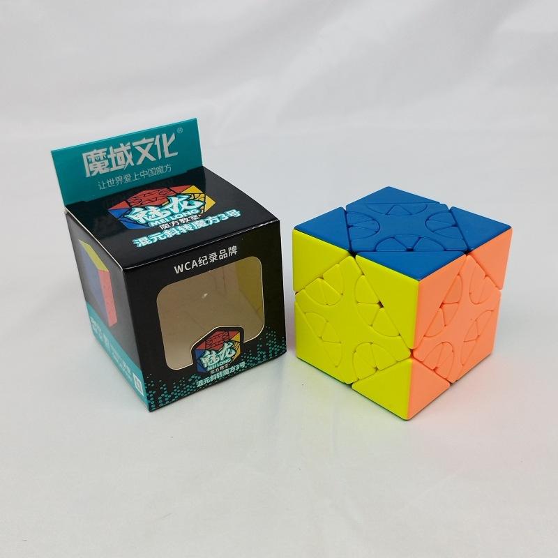 (image for) MoYu Meilong Mixup Skewb Cube, Irregular Twisty Puzzle Cube 60mm (Version 1 / 2 /3 Optional)