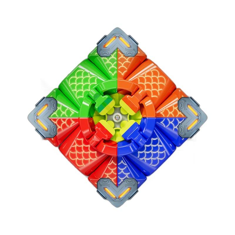(image for) MoYu Meilong 3M V2 3x3 Magnetic Speed Cube, Magic Coat Version, Beginner Competition Puzzle Cube