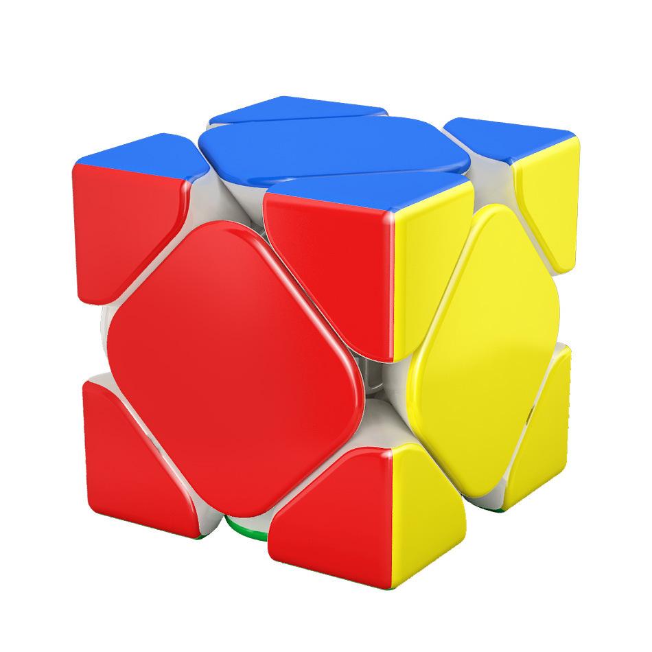 (image for) MoYu RS Skewb Magnetic Speed Cube, Professional Skewb Puzzle for Competition, Educational Brain Teaser Toy