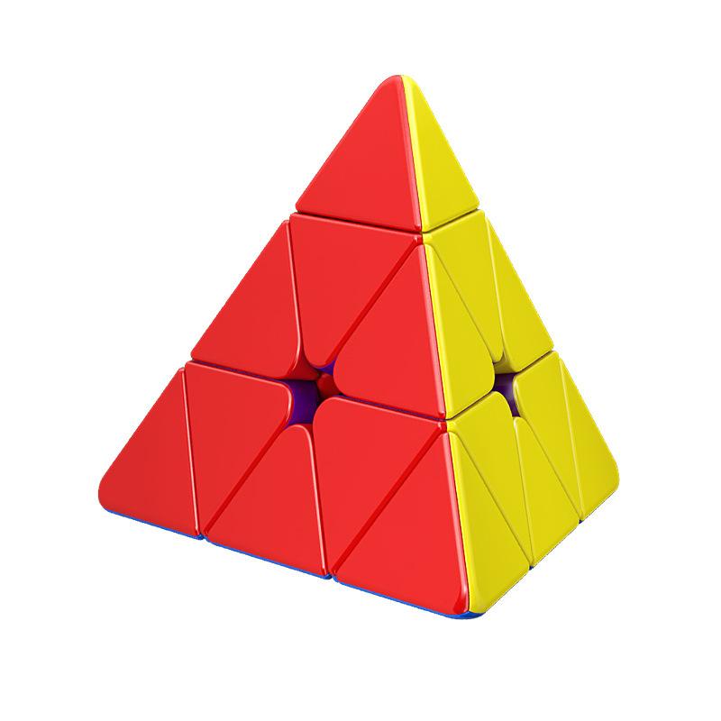 MoYu RS Pyraminx Magnetic Speed Puzzle, Magnetic & Magnetic Levitation Triangle Tetrahedron Pyramid Cube, Educational Competition Toy (image for) MoYu RS Pyraminx Magnetic Speed Puzzle, Magnetic & Magnetic Levitation Triangle Tetrahedron Pyramid Cube, Educational Competition Toy
