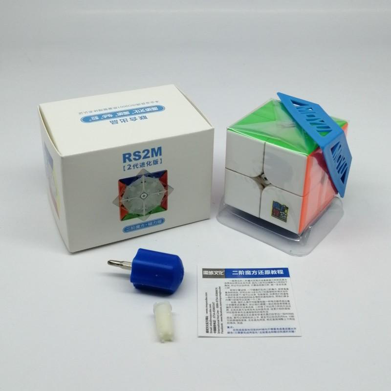 (image for) Cube Classroom RS2M V2 Evoluted 2x2 Magnetic Speed Cube, Competition 2X2 Puzzle Cube