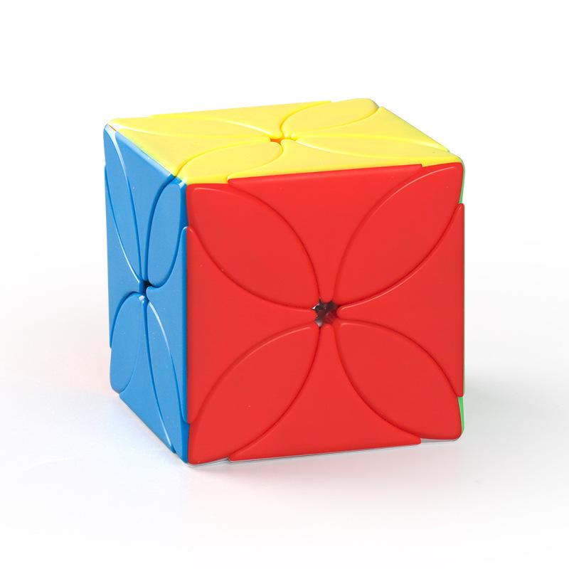 (image for) MoYu Meilong Clover Cube, Special Shape 3x3 Variant Puzzle Cube Stickerless