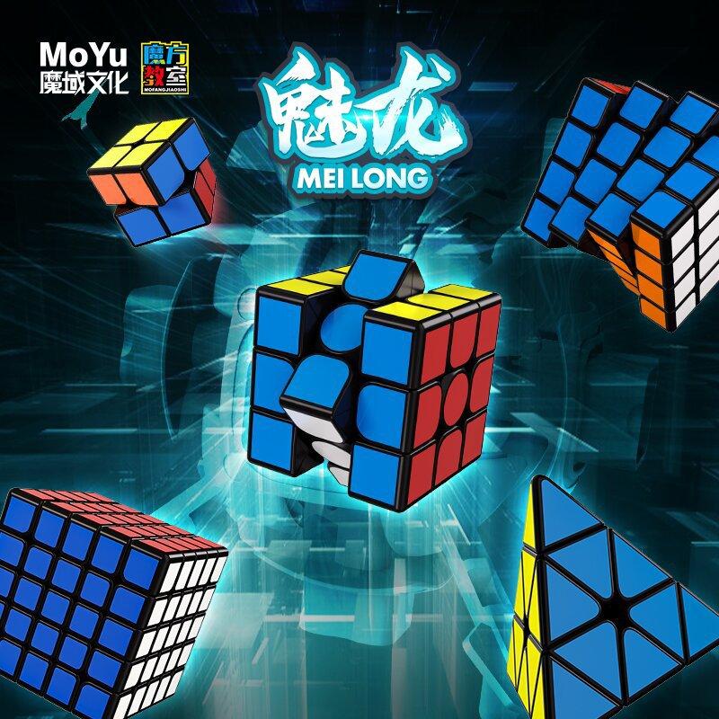 (image for) MoYu Cube Classroom Meilong 3C 3x3 Speed Cube, Smooth Professional Competition Puzzle Cube, 2x2 4x4 5x5 Pyraminx Available
