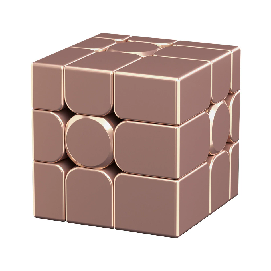 (image for) MoYu MeiLong Mirror Cube V2 Magnetic Cover Ball Shaft Magnetic Irregular 3x3 Puzzle Toy