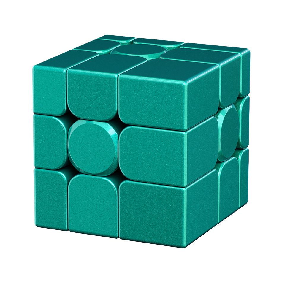 (image for) MoYu MeiLong Mirror Cube V2 Magnetic Cover Ball Shaft Magnetic Irregular 3x3 Puzzle Toy