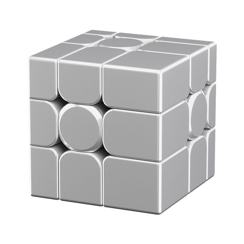 (image for) MoYu MeiLong Mirror Cube V2 Magnetic Cover Ball Shaft Magnetic Irregular 3x3 Puzzle Toy