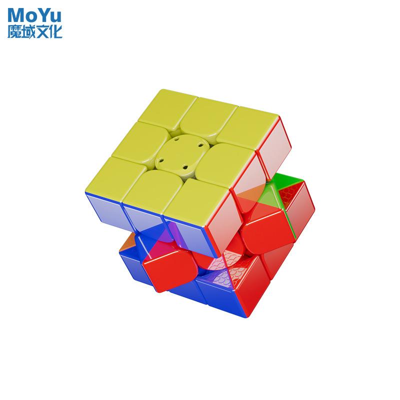 MoYu Weilong V10 AI Smart 3x3 Cube Rechargeable Gyro Magnetic Core Speed Cube, APP Online Battle Puzzle Toy (image for) MoYu Weilong V10 AI Smart 3x3 Cube Rechargeable Gyro Magnetic Core Speed Cube, APP Online Battle Puzzle Toy