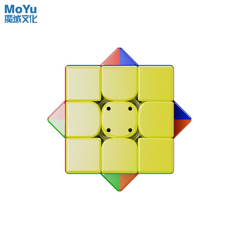 (image for) MoYu Weilong V10 AI Smart 3x3 Cube Rechargeable Gyro Magnetic Core Speed Cube, APP Online Battle Puzzle Toy