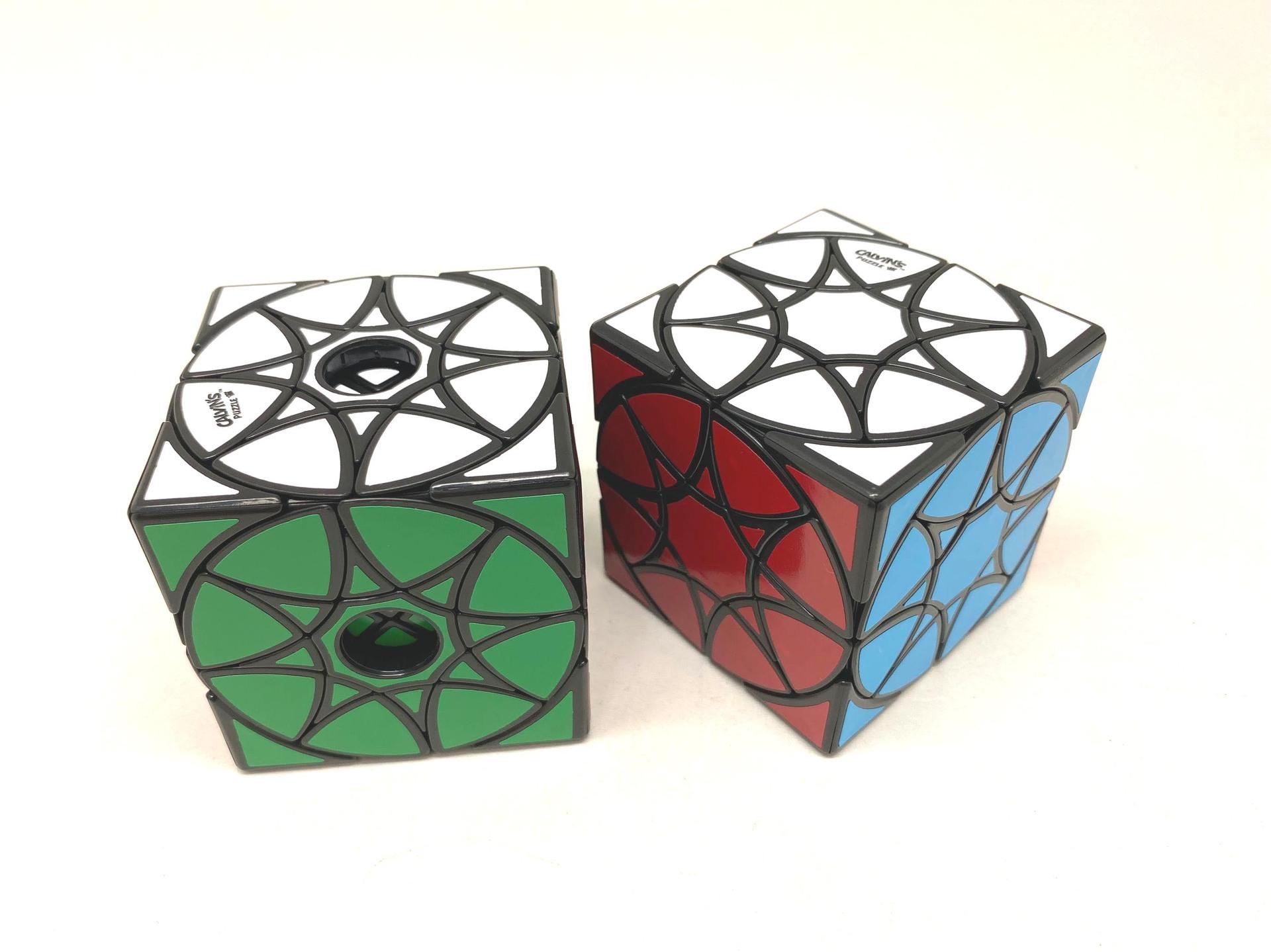 (image for) Calvin's Puzzle multi-star wheel cube