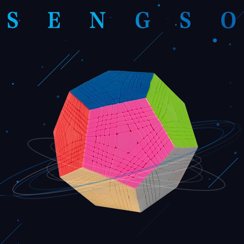 (image for) SENGSO 11-Layers Megaminx Cube Stickerless