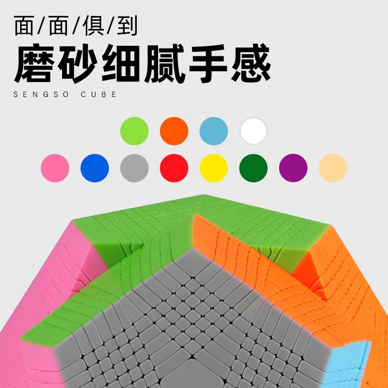(image for) SENGSO 13-Layers Megaminx Cube Stickerless