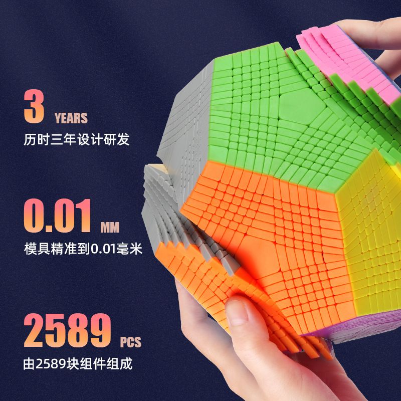 (image for) SENGSO 13-Layers Megaminx Cube Stickerless