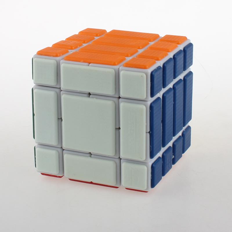 Cubetwist 3x3x4 Bandaged Cube Unequal‑Order Cuboid Limited Rotation Twisty Puzzle
