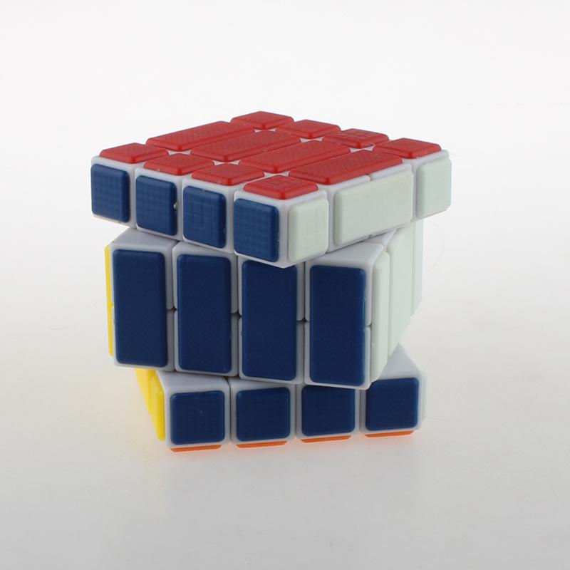 (image for) Cubetwist 3x3x4 Bandaged Cube Unequal‑Order Cuboid Limited Rotation Twisty Puzzle