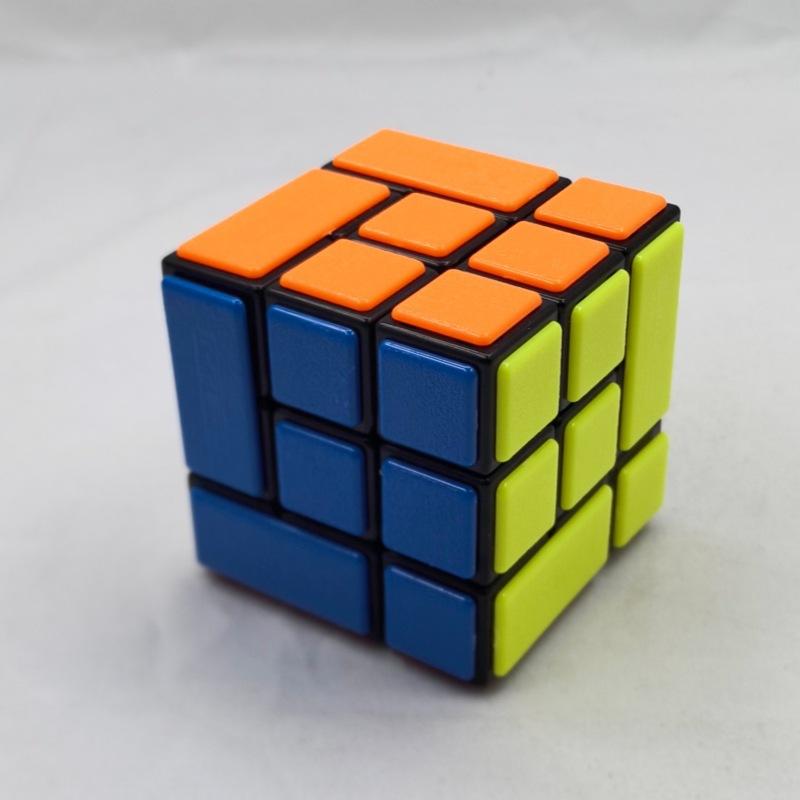 (image for) CubeTwist Pocket‑2 Pin‑Insert Bandaged 3x3 Rotation‑Limited Puzzle Cube