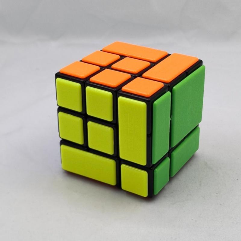 (image for) CubeTwist Pocket‑2 Pin‑Insert Bandaged 3x3 Rotation‑Limited Puzzle Cube