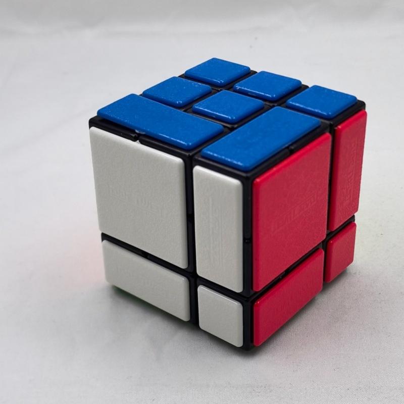 (image for) CubeTwist Pocket‑2 Pin‑Insert Bandaged 3x3 Rotation‑Limited Puzzle Cube