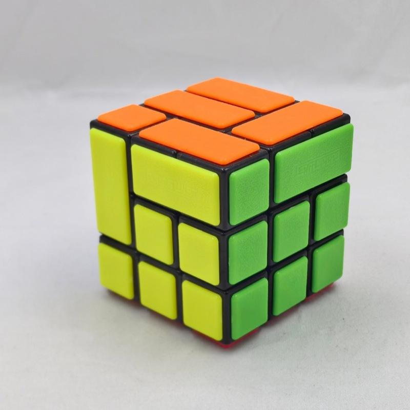 (image for) CubeTwist Spiral‑3 Pin‑Insert Bandaged 3x3 Rotation‑Limited Puzzle Cube