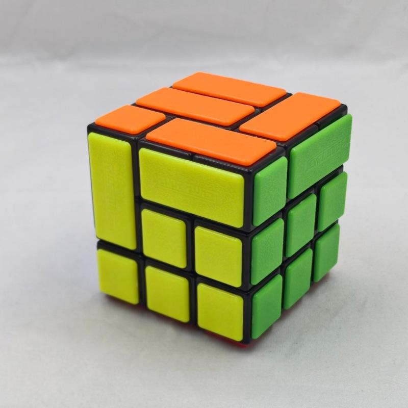 (image for) CubeTwist Spiral‑3 Pin‑Insert Bandaged 3x3 Rotation‑Limited Puzzle Cube