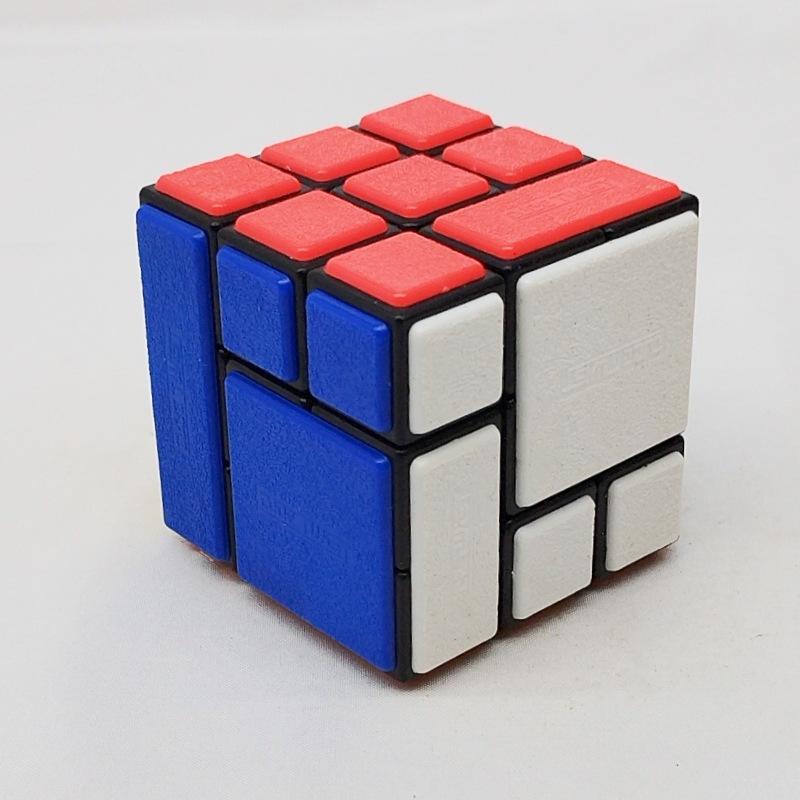 (image for) CubeTwist No.30 Bandaged Cube Pin‑Insert 3x3 Rotation‑Limited Challenge Magic Cube