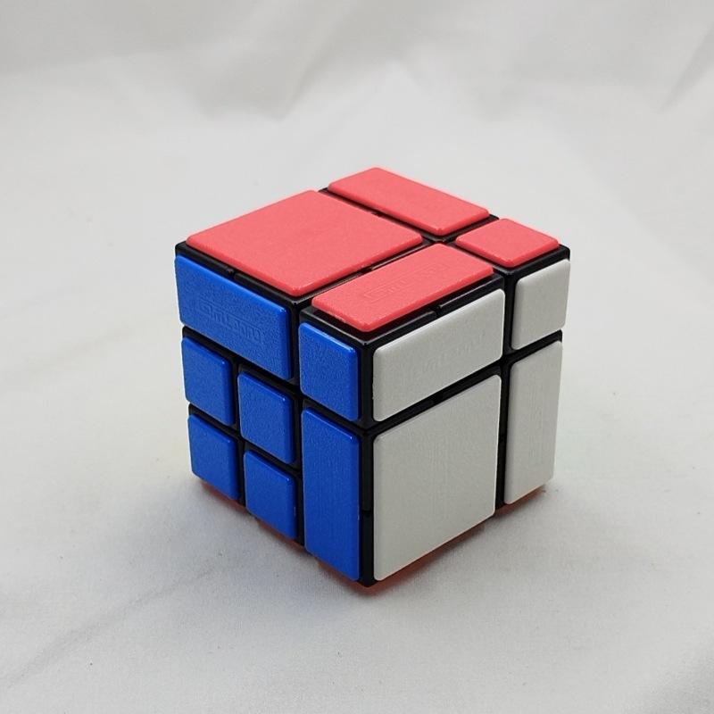 (image for) CubeTwist Pocket Bandaged 3x3 Pin‑Insert Rotation‑Limited Puzzle Cube
