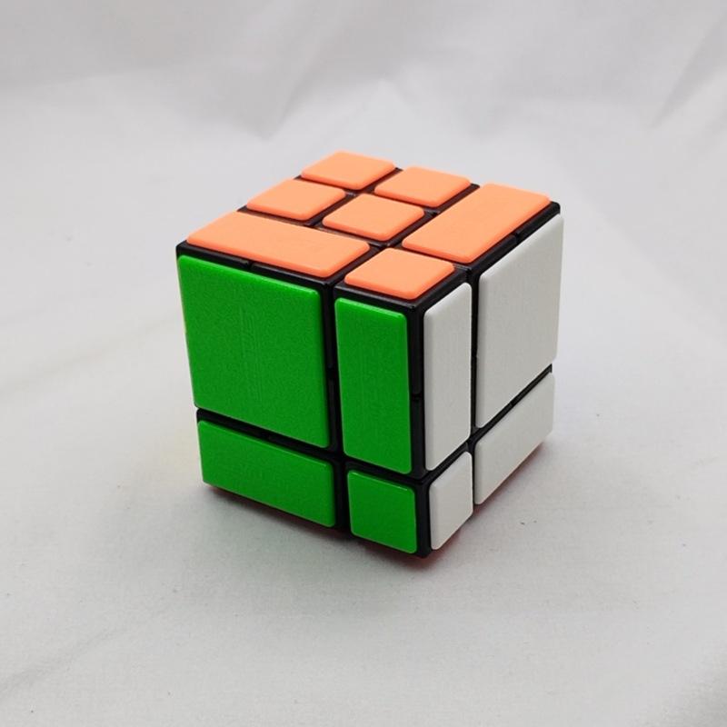 (image for) CubeTwist Pocket Bandaged 3x3 Pin‑Insert Rotation‑Limited Puzzle Cube