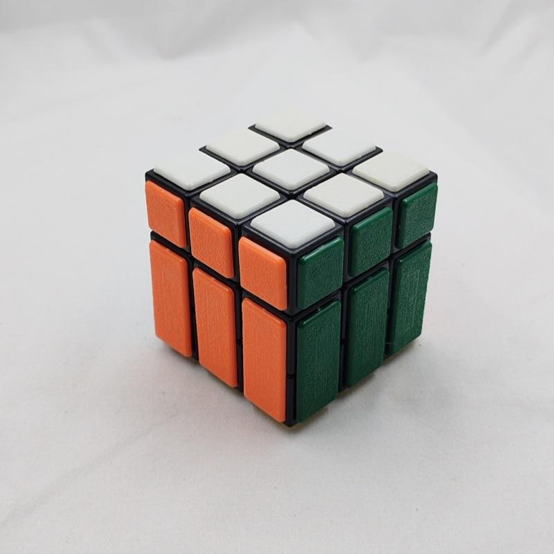 (image for) CubeTwist i‑cube Plus Pin‑Insert Bandaged 3x3 Rotation‑Limited Puzzle Cube