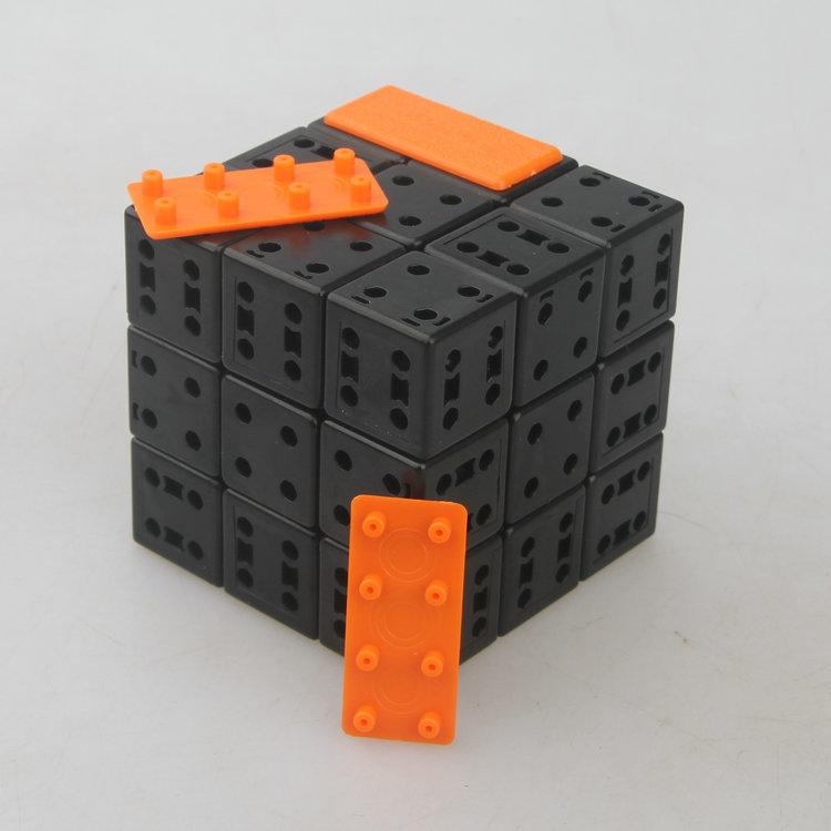(image for) CubeTwist Bandaged 3x3 Cube DIY Kit, Custom Bandaged Twist Puzzle Cube